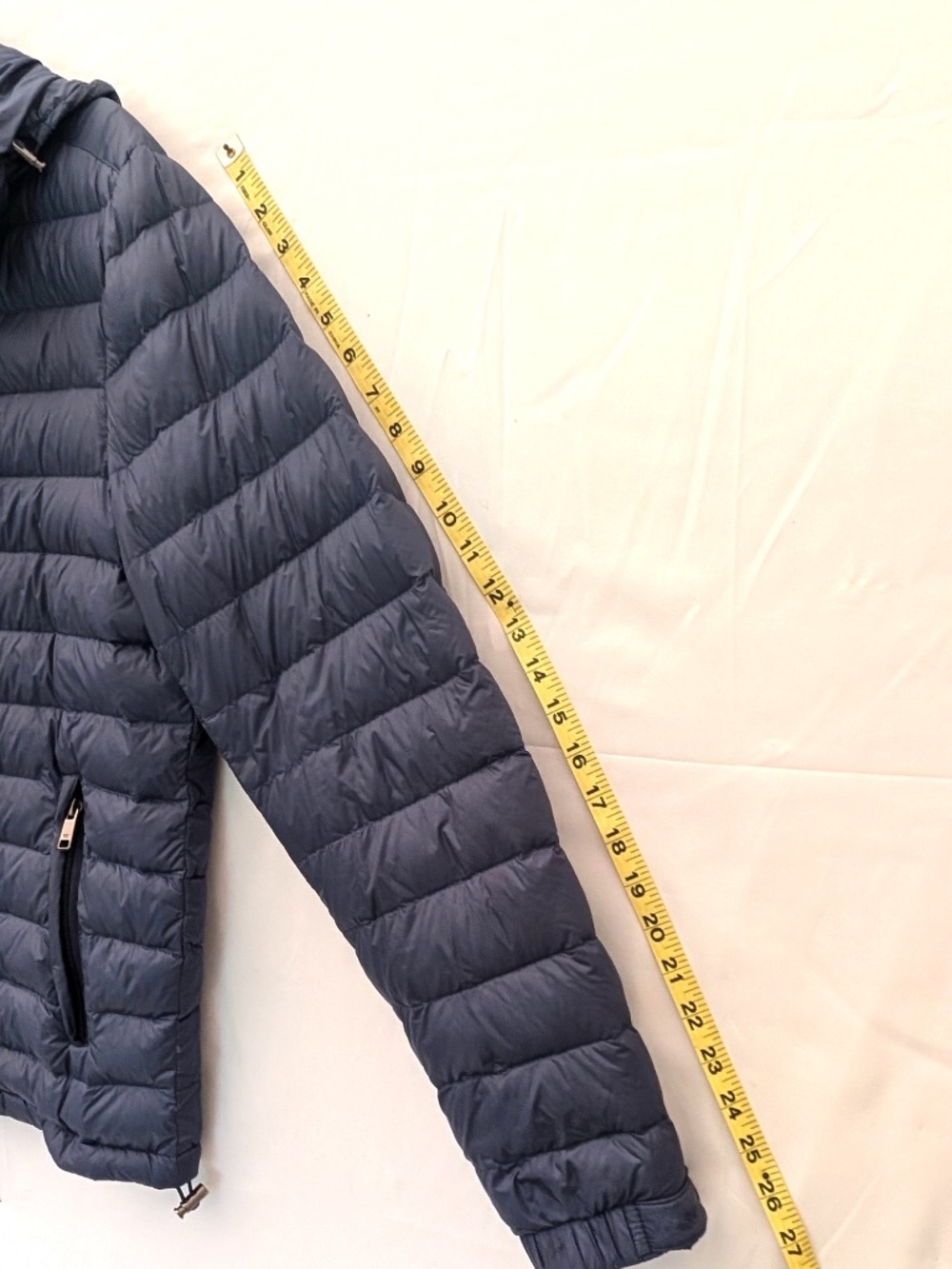 Zara Mens Puffer Jacket with Hood - Picture 4 of 12